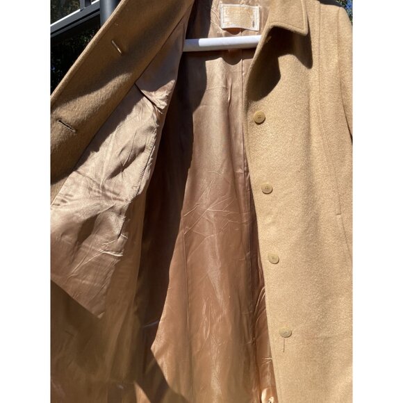 Pendleton Womens Virgin Wool Coat Camel Color Size 10 - Picture 13 of 16